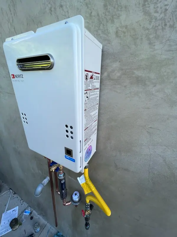 Tankless water heater installation for Montello homes